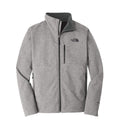The North Face Men's Medium Grey Heather Apex Barrier Softshell Jacket