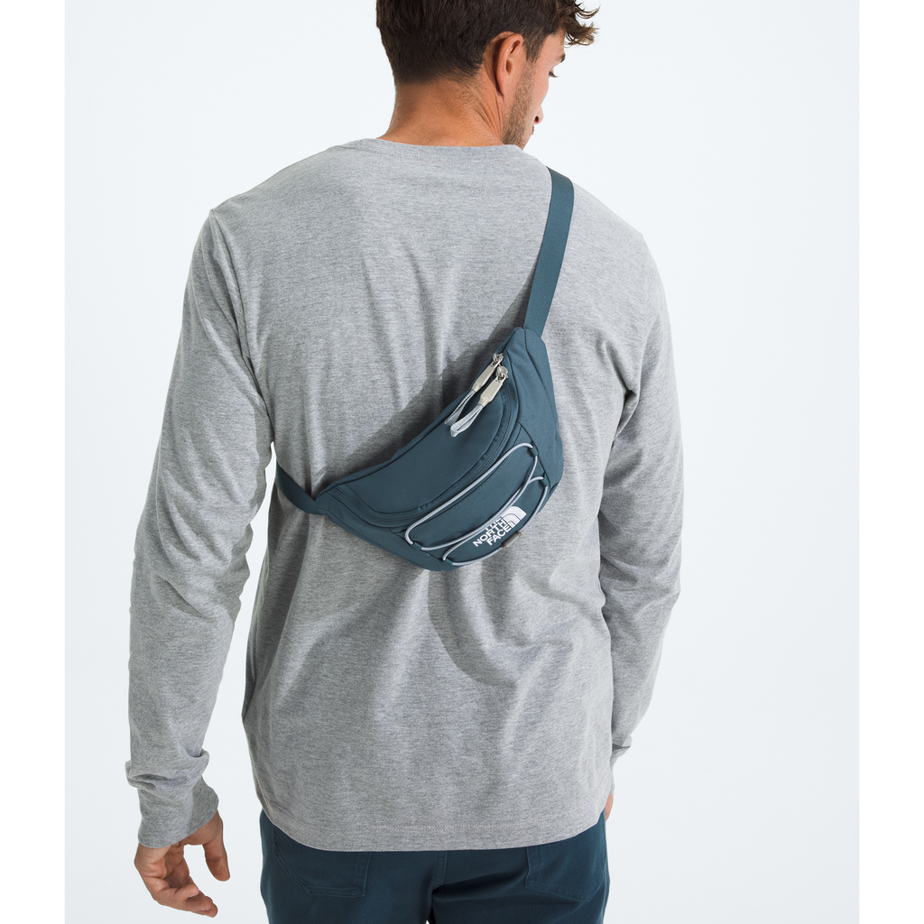 The North Face Jester Lumbar Pack in Granite Grey/Frost Grey
